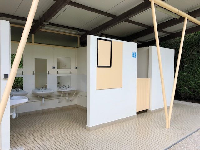 sanitaire du camping en Vendée